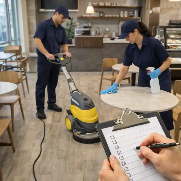 генеральная уборка в кафе | AuditBLOOM